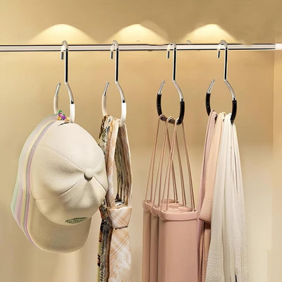 Open-Ring Closet Hangers for Scarves, Hats & Accessories