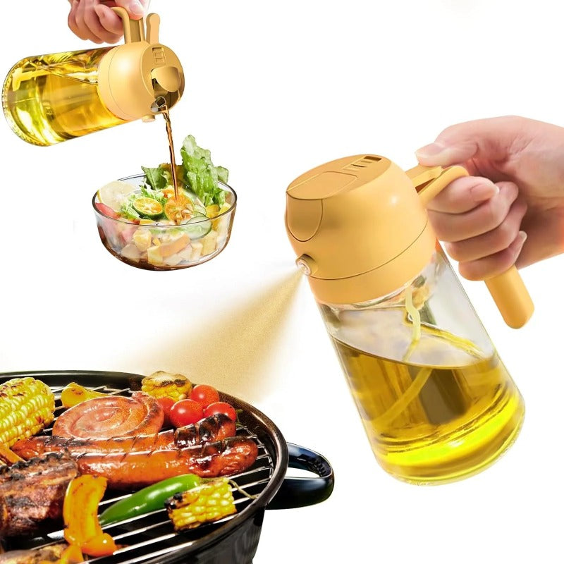 2-in-1 Oil Sprayer Bottle