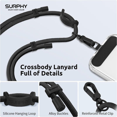 Stylish Adjustable Phone Lanyard with Universal Compatibility