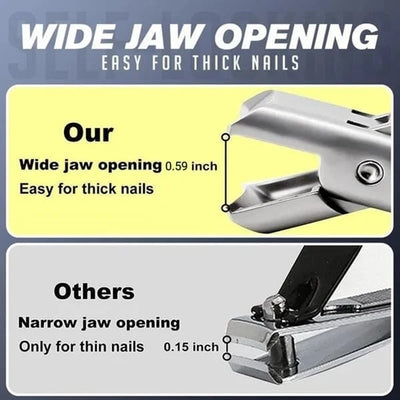 '- Ultra Sharp Stainless Steel Nail Clippers