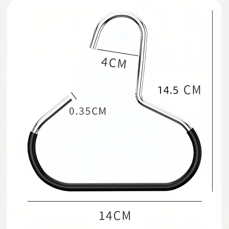 Open-Ring Closet Hangers for Scarves, Hats & Accessories