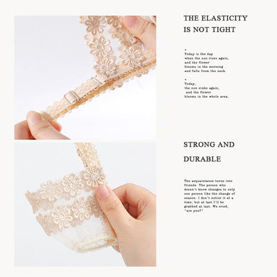 Lace High Heels Shoe Straps