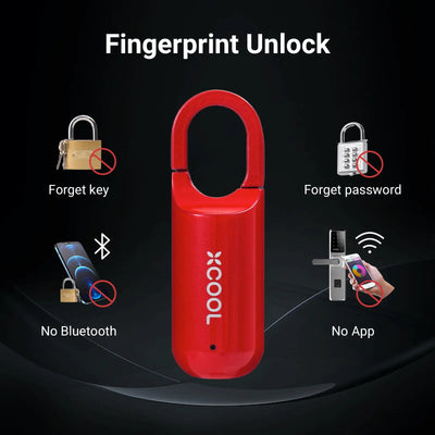 InstaSecure Fingerprint Padlock