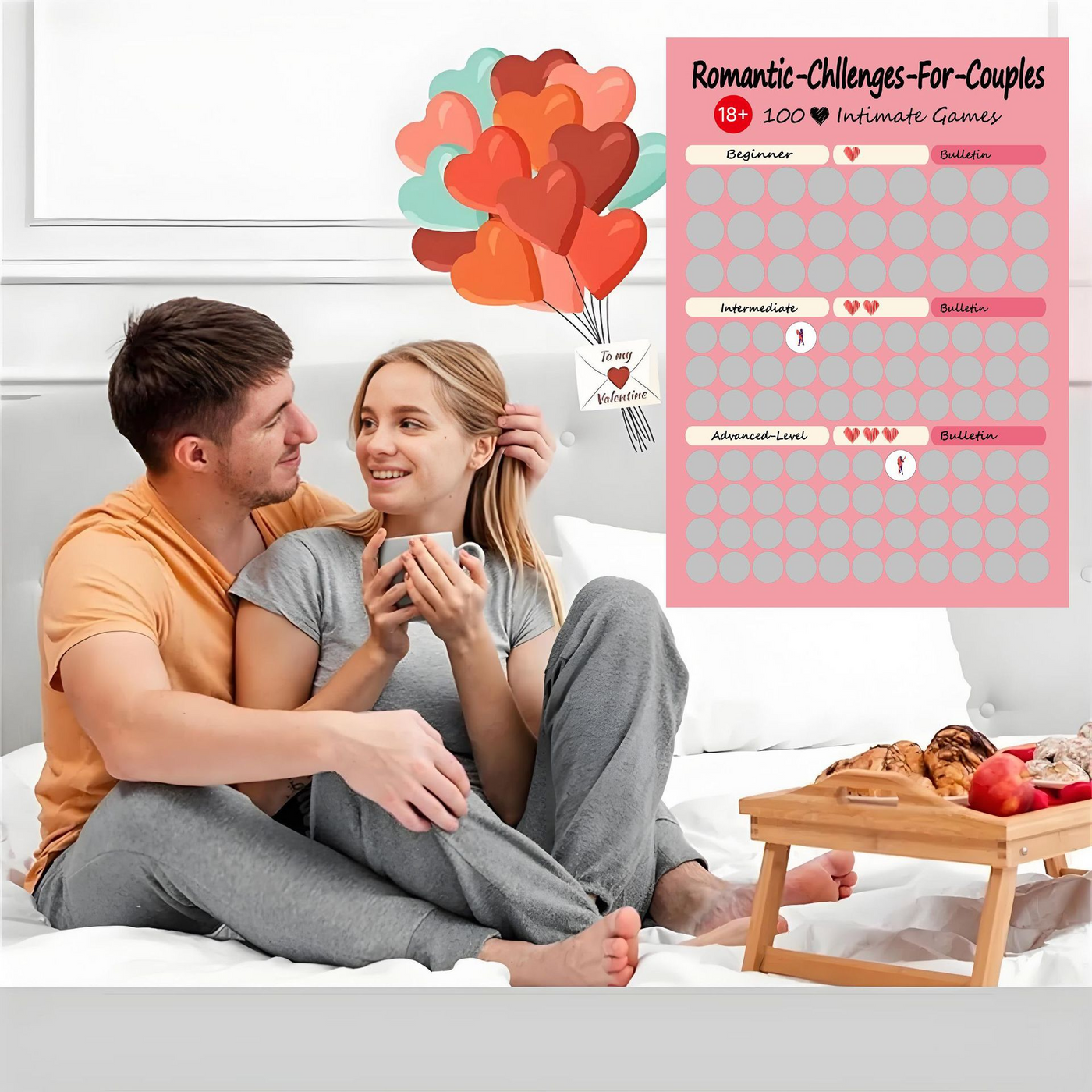 Couples' Adventure Scratch Poster