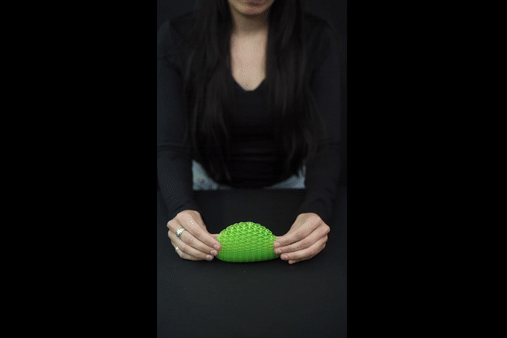 Morf Fidget Worm Green Big