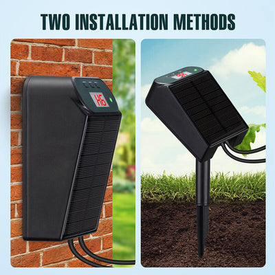 Solar-Powered Drip Irrigation System