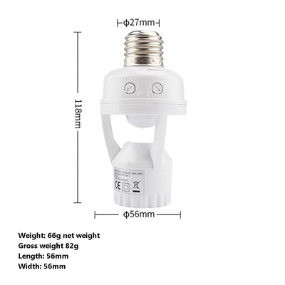 Smart Motion Sensor Lamp Holder