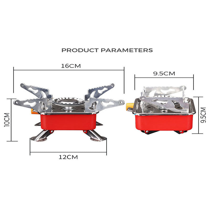 🔥 Ultimate Portable Camping Gas Stove Kit