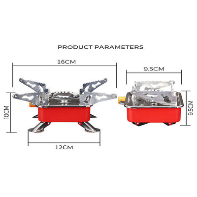 🔥 Ultimate Portable Camping Gas Stove Kit